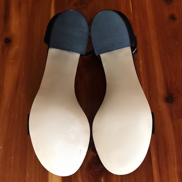 GAP Black Suede Block Heels - Picture 6 of 6